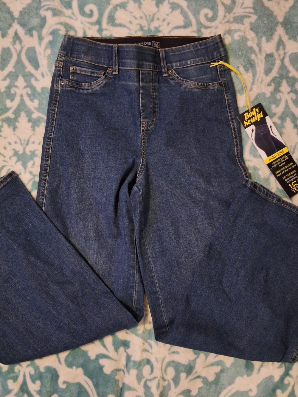 One Five One High Rise Wide Leg Jeans